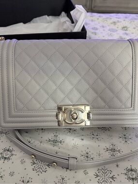 Chanel Old Medium Caviar Boy Bag